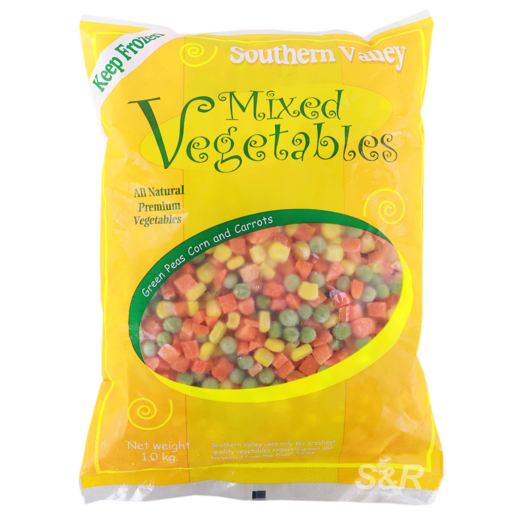 Southern Valley Mixed Vegetables 1kg